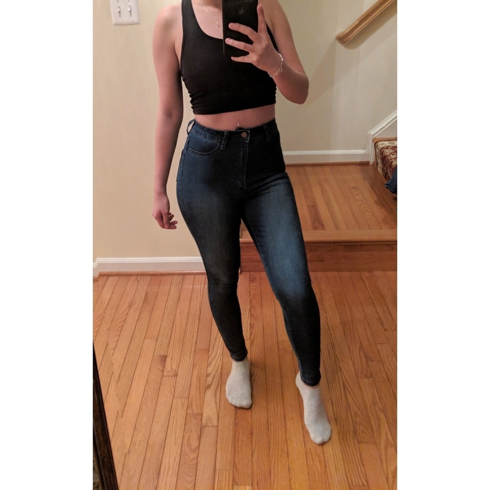 Fashion Nova High Waisted Jeans